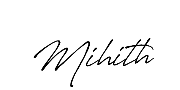 Make a beautiful signature design for name Mihith. Use this online signature maker to create a handwritten signature for free. Mihith signature style 7 images and pictures png