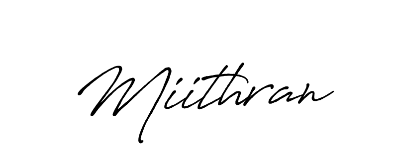 Antro_Vectra_Bolder is a professional signature style that is perfect for those who want to add a touch of class to their signature. It is also a great choice for those who want to make their signature more unique. Get Miithran name to fancy signature for free. Miithran signature style 7 images and pictures png