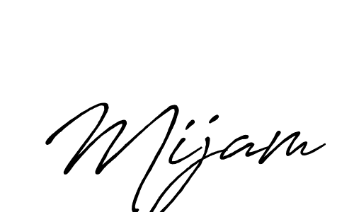 See photos of Mijam official signature by Spectra . Check more albums & portfolios. Read reviews & check more about Antro_Vectra_Bolder font. Mijam signature style 7 images and pictures png