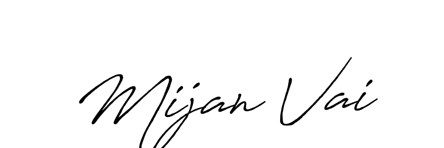 Antro_Vectra_Bolder is a professional signature style that is perfect for those who want to add a touch of class to their signature. It is also a great choice for those who want to make their signature more unique. Get Mijan Vai name to fancy signature for free. Mijan Vai signature style 7 images and pictures png
