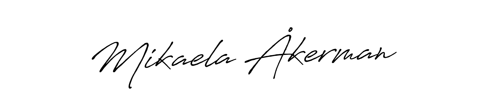 if you are searching for the best signature style for your name Mikaela Åkerman. so please give up your signature search. here we have designed multiple signature styles  using Antro_Vectra_Bolder. Mikaela Åkerman signature style 7 images and pictures png