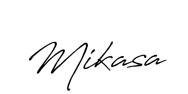 Mikasa stylish signature style. Best Handwritten Sign (Antro_Vectra_Bolder) for my name. Handwritten Signature Collection Ideas for my name Mikasa. Mikasa signature style 7 images and pictures png