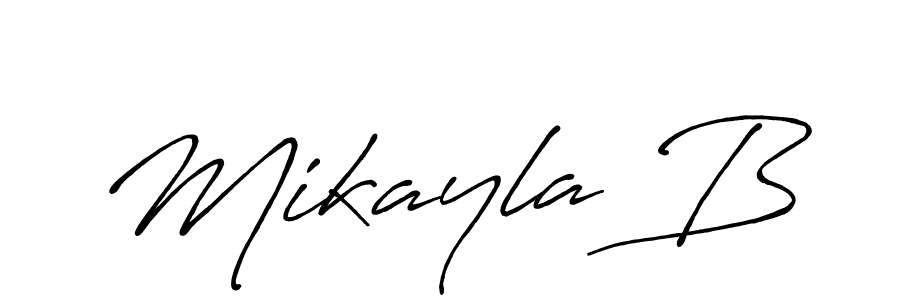 Make a beautiful signature design for name Mikayla B. Use this online signature maker to create a handwritten signature for free. Mikayla B signature style 7 images and pictures png