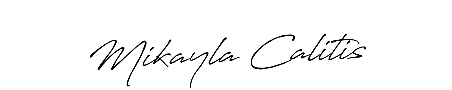 Here are the top 10 professional signature styles for the name Mikayla Calitis. These are the best autograph styles you can use for your name. Mikayla Calitis signature style 7 images and pictures png