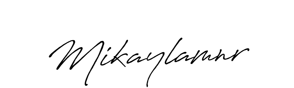 This is the best signature style for the Mikaylamnr name. Also you like these signature font (Antro_Vectra_Bolder). Mix name signature. Mikaylamnr signature style 7 images and pictures png