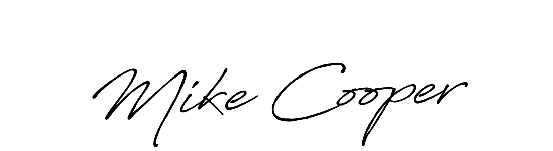 Once you've used our free online signature maker to create your best signature Antro_Vectra_Bolder style, it's time to enjoy all of the benefits that Mike Cooper name signing documents. Mike Cooper signature style 7 images and pictures png