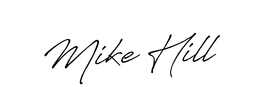 Make a short Mike Hill signature style. Manage your documents anywhere anytime using Antro_Vectra_Bolder. Create and add eSignatures, submit forms, share and send files easily. Mike Hill signature style 7 images and pictures png