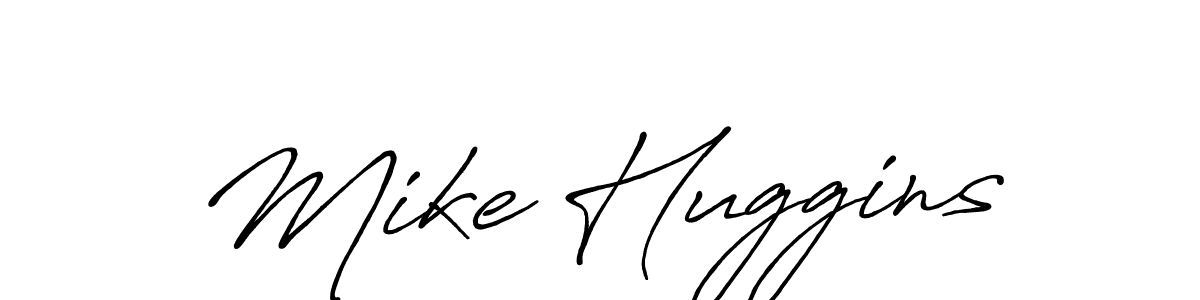 It looks lik you need a new signature style for name Mike Huggins. Design unique handwritten (Antro_Vectra_Bolder) signature with our free signature maker in just a few clicks. Mike Huggins signature style 7 images and pictures png