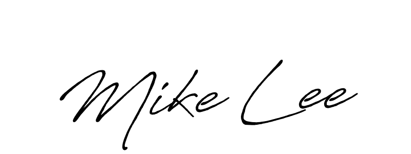 It looks lik you need a new signature style for name Mike Lee. Design unique handwritten (Antro_Vectra_Bolder) signature with our free signature maker in just a few clicks. Mike Lee signature style 7 images and pictures png