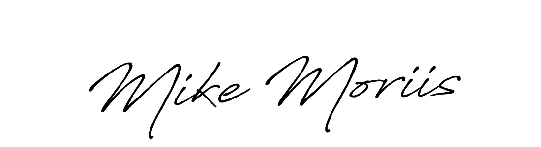 Also You can easily find your signature by using the search form. We will create Mike Moriis name handwritten signature images for you free of cost using Antro_Vectra_Bolder sign style. Mike Moriis signature style 7 images and pictures png