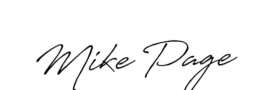 Once you've used our free online signature maker to create your best signature Antro_Vectra_Bolder style, it's time to enjoy all of the benefits that Mike Page name signing documents. Mike Page signature style 7 images and pictures png