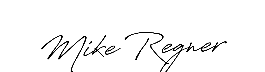 Similarly Antro_Vectra_Bolder is the best handwritten signature design. Signature creator online .You can use it as an online autograph creator for name Mike Regner. Mike Regner signature style 7 images and pictures png