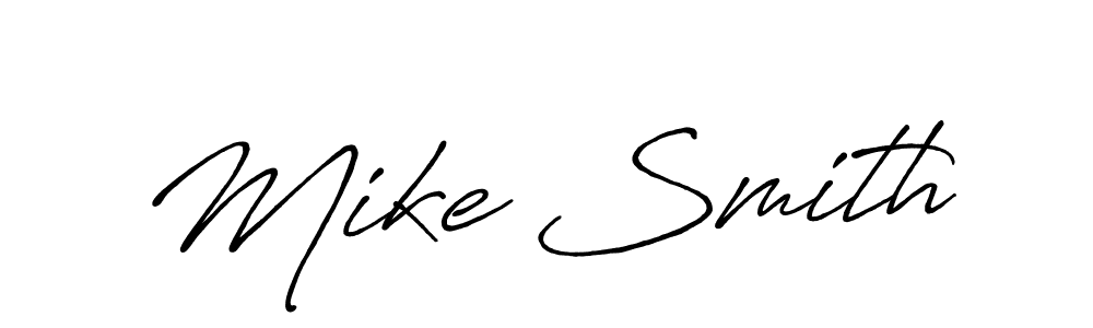 Also You can easily find your signature by using the search form. We will create Mike Smith name handwritten signature images for you free of cost using Antro_Vectra_Bolder sign style. Mike Smith signature style 7 images and pictures png