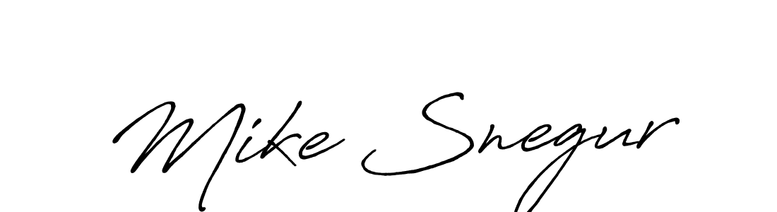 if you are searching for the best signature style for your name Mike Snegur. so please give up your signature search. here we have designed multiple signature styles  using Antro_Vectra_Bolder. Mike Snegur signature style 7 images and pictures png