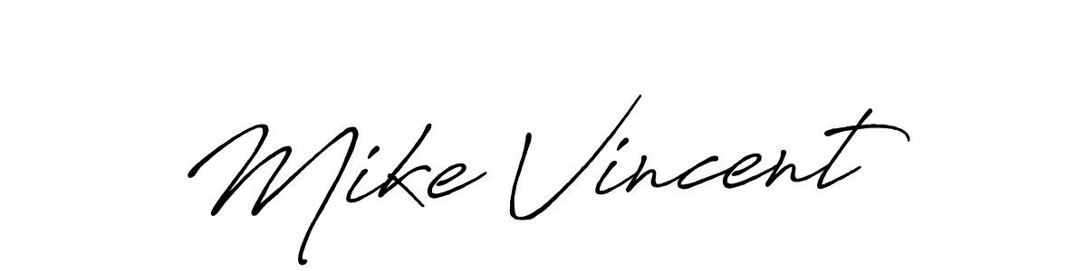 You should practise on your own different ways (Antro_Vectra_Bolder) to write your name (Mike Vincent) in signature. don't let someone else do it for you. Mike Vincent signature style 7 images and pictures png