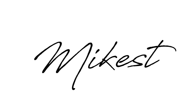 Make a short Mikest signature style. Manage your documents anywhere anytime using Antro_Vectra_Bolder. Create and add eSignatures, submit forms, share and send files easily. Mikest signature style 7 images and pictures png