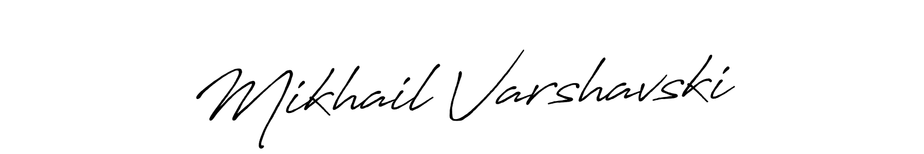 The best way (Antro_Vectra_Bolder) to make a short signature is to pick only two or three words in your name. The name Mikhail Varshavski include a total of six letters. For converting this name. Mikhail Varshavski signature style 7 images and pictures png