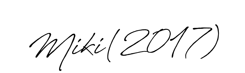 if you are searching for the best signature style for your name Miki(2017). so please give up your signature search. here we have designed multiple signature styles  using Antro_Vectra_Bolder. Miki(2017) signature style 7 images and pictures png