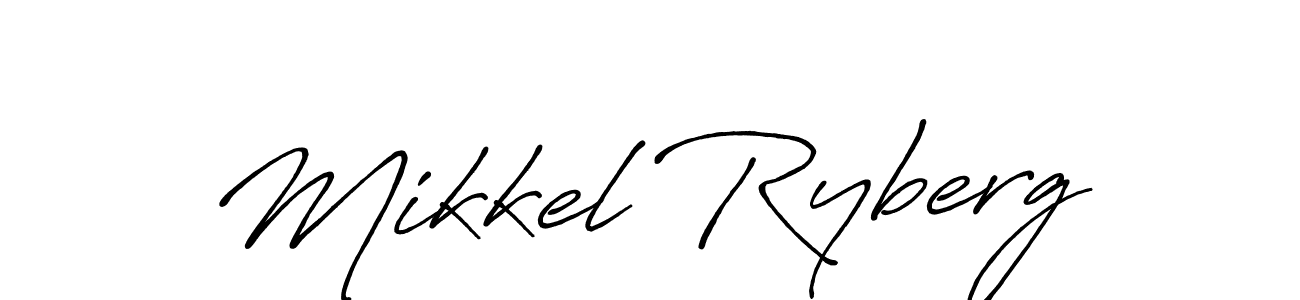 You should practise on your own different ways (Antro_Vectra_Bolder) to write your name (Mikkel Ryberg) in signature. don't let someone else do it for you. Mikkel Ryberg signature style 7 images and pictures png