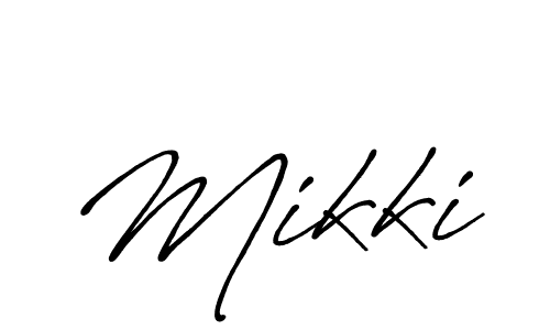 if you are searching for the best signature style for your name Mikki. so please give up your signature search. here we have designed multiple signature styles  using Antro_Vectra_Bolder. Mikki signature style 7 images and pictures png