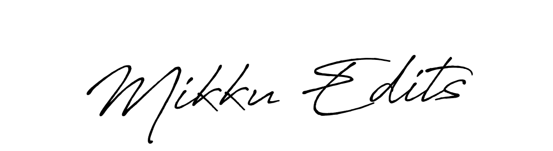 Similarly Antro_Vectra_Bolder is the best handwritten signature design. Signature creator online .You can use it as an online autograph creator for name Mikku Edits. Mikku Edits signature style 7 images and pictures png