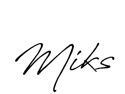 Similarly Antro_Vectra_Bolder is the best handwritten signature design. Signature creator online .You can use it as an online autograph creator for name Miks. Miks signature style 7 images and pictures png