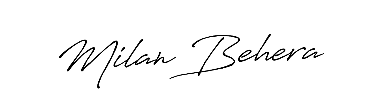 Here are the top 10 professional signature styles for the name Milan Behera. These are the best autograph styles you can use for your name. Milan Behera signature style 7 images and pictures png