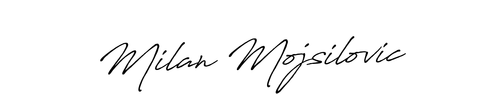 Make a short Milan Mojsilovic signature style. Manage your documents anywhere anytime using Antro_Vectra_Bolder. Create and add eSignatures, submit forms, share and send files easily. Milan Mojsilovic signature style 7 images and pictures png