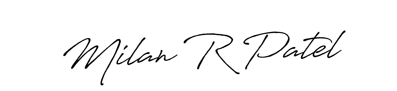 Here are the top 10 professional signature styles for the name Milan R Patel. These are the best autograph styles you can use for your name. Milan R Patel signature style 7 images and pictures png