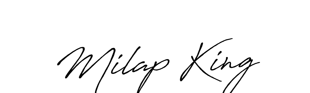 Make a beautiful signature design for name Milap King. Use this online signature maker to create a handwritten signature for free. Milap King signature style 7 images and pictures png