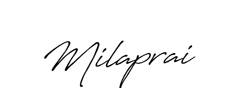 Make a beautiful signature design for name Milaprai. Use this online signature maker to create a handwritten signature for free. Milaprai signature style 7 images and pictures png