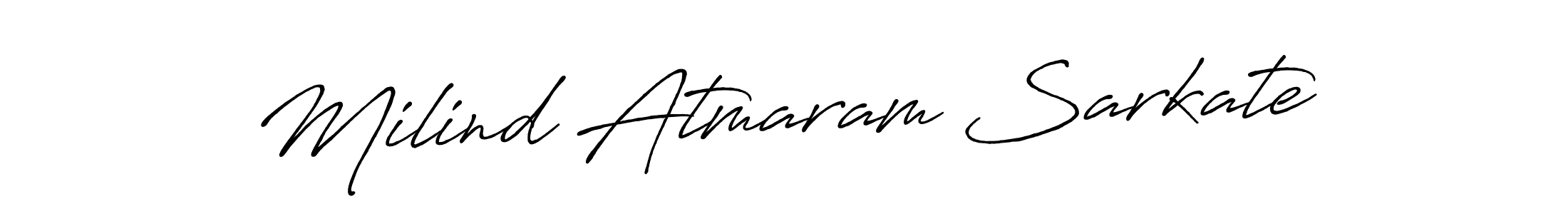 You can use this online signature creator to create a handwritten signature for the name Milind Atmaram Sarkate. This is the best online autograph maker. Milind Atmaram Sarkate signature style 7 images and pictures png