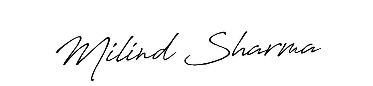 Here are the top 10 professional signature styles for the name Milind Sharma. These are the best autograph styles you can use for your name. Milind Sharma signature style 7 images and pictures png