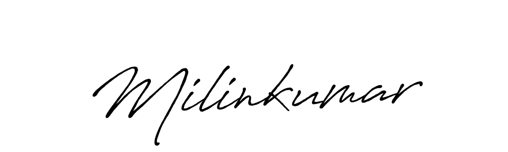 Best and Professional Signature Style for Milinkumar. Antro_Vectra_Bolder Best Signature Style Collection. Milinkumar signature style 7 images and pictures png