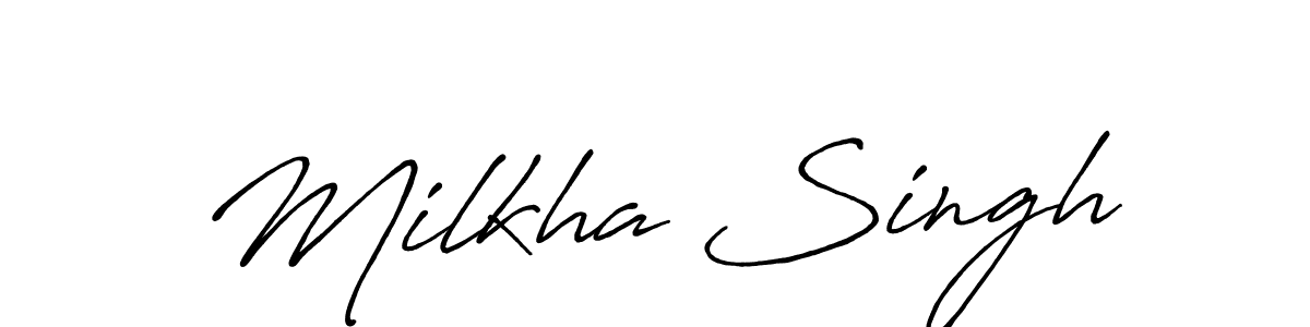 Best and Professional Signature Style for Milkha Singh. Antro_Vectra_Bolder Best Signature Style Collection. Milkha Singh signature style 7 images and pictures png