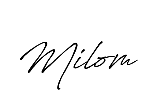 Here are the top 10 professional signature styles for the name Milom. These are the best autograph styles you can use for your name. Milom signature style 7 images and pictures png