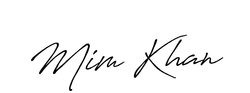 Once you've used our free online signature maker to create your best signature Antro_Vectra_Bolder style, it's time to enjoy all of the benefits that Mim Khan name signing documents. Mim Khan signature style 7 images and pictures png