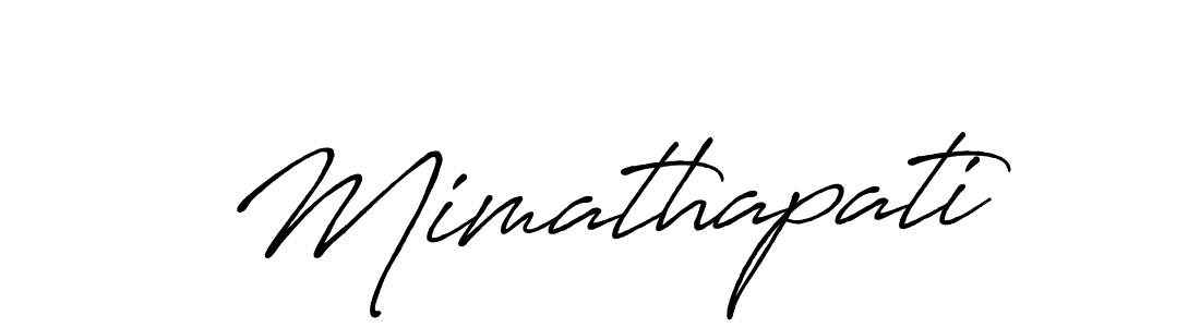 How to make Mimathapati signature? Antro_Vectra_Bolder is a professional autograph style. Create handwritten signature for Mimathapati name. Mimathapati signature style 7 images and pictures png