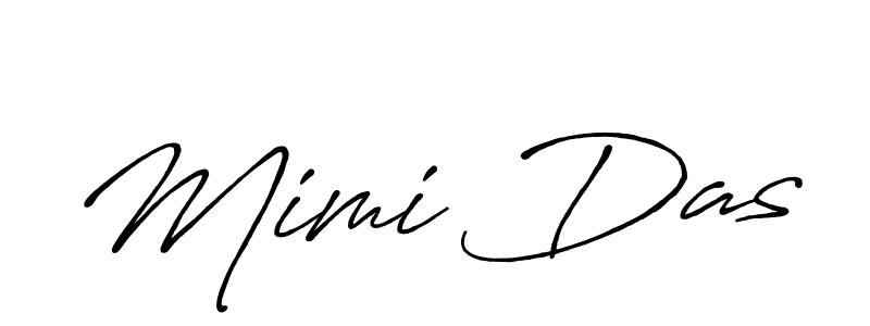 Use a signature maker to create a handwritten signature online. With this signature software, you can design (Antro_Vectra_Bolder) your own signature for name Mimi Das. Mimi Das signature style 7 images and pictures png