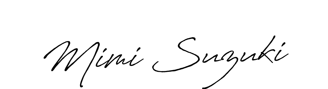 How to Draw Mimi Suzuki signature style? Antro_Vectra_Bolder is a latest design signature styles for name Mimi Suzuki. Mimi Suzuki signature style 7 images and pictures png