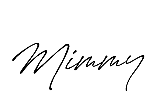 It looks lik you need a new signature style for name Mimmy. Design unique handwritten (Antro_Vectra_Bolder) signature with our free signature maker in just a few clicks. Mimmy signature style 7 images and pictures png