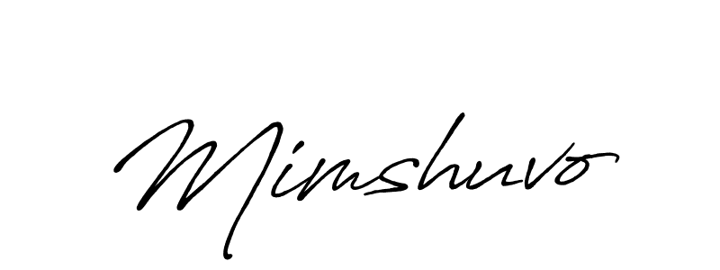 How to Draw Mimshuvo signature style? Antro_Vectra_Bolder is a latest design signature styles for name Mimshuvo. Mimshuvo signature style 7 images and pictures png