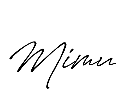 if you are searching for the best signature style for your name Mimu. so please give up your signature search. here we have designed multiple signature styles  using Antro_Vectra_Bolder. Mimu signature style 7 images and pictures png