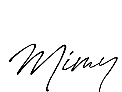 Make a beautiful signature design for name Mimy. Use this online signature maker to create a handwritten signature for free. Mimy signature style 7 images and pictures png