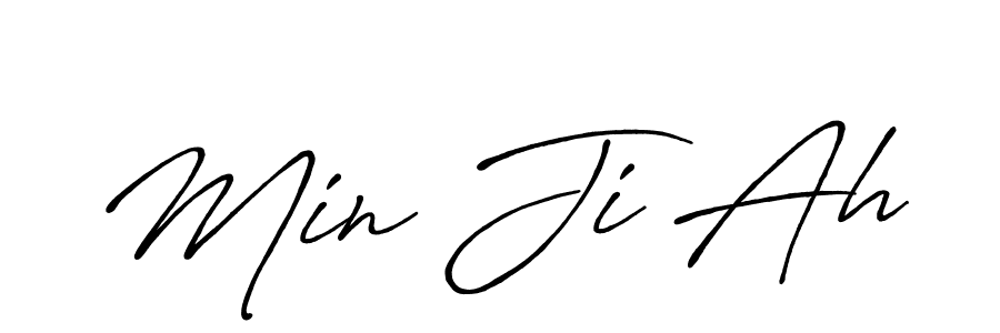 Make a beautiful signature design for name Min Ji Ah. Use this online signature maker to create a handwritten signature for free. Min Ji Ah signature style 7 images and pictures png