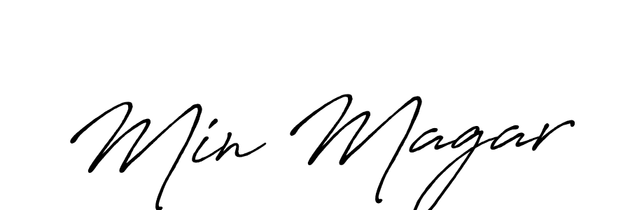 See photos of Min Magar official signature by Spectra . Check more albums & portfolios. Read reviews & check more about Antro_Vectra_Bolder font. Min Magar signature style 7 images and pictures png