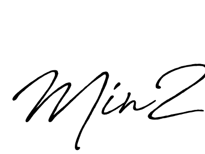 Make a beautiful signature design for name Min2. Use this online signature maker to create a handwritten signature for free. Min2 signature style 7 images and pictures png