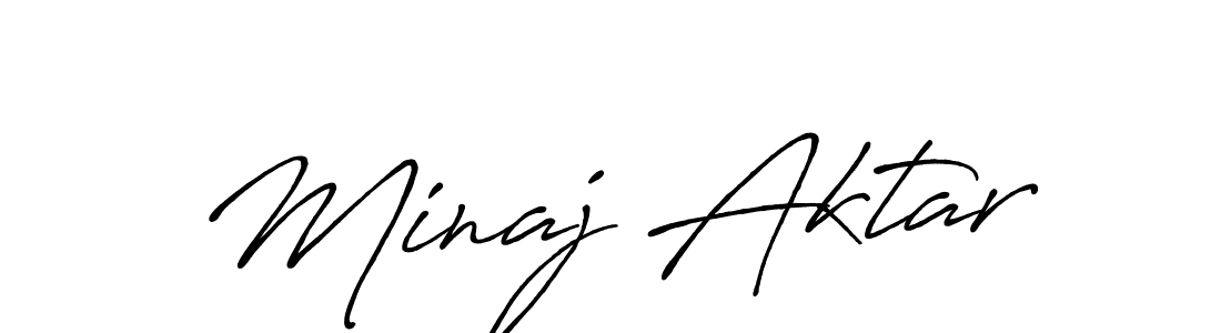 Similarly Antro_Vectra_Bolder is the best handwritten signature design. Signature creator online .You can use it as an online autograph creator for name Minaj Aktar. Minaj Aktar signature style 7 images and pictures png