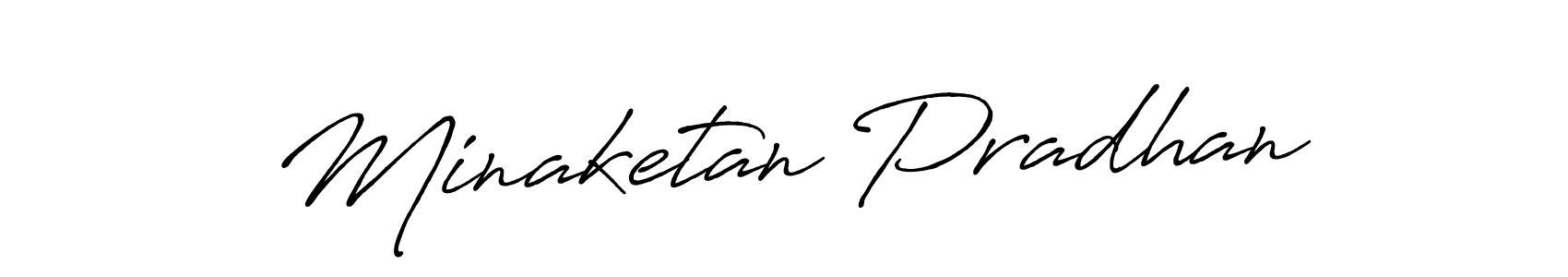 Use a signature maker to create a handwritten signature online. With this signature software, you can design (Antro_Vectra_Bolder) your own signature for name Minaketan Pradhan. Minaketan Pradhan signature style 7 images and pictures png