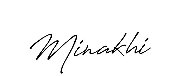 Minakhi stylish signature style. Best Handwritten Sign (Antro_Vectra_Bolder) for my name. Handwritten Signature Collection Ideas for my name Minakhi. Minakhi signature style 7 images and pictures png